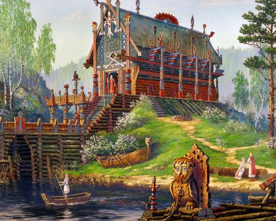 Храм Свентовита, реконструкция